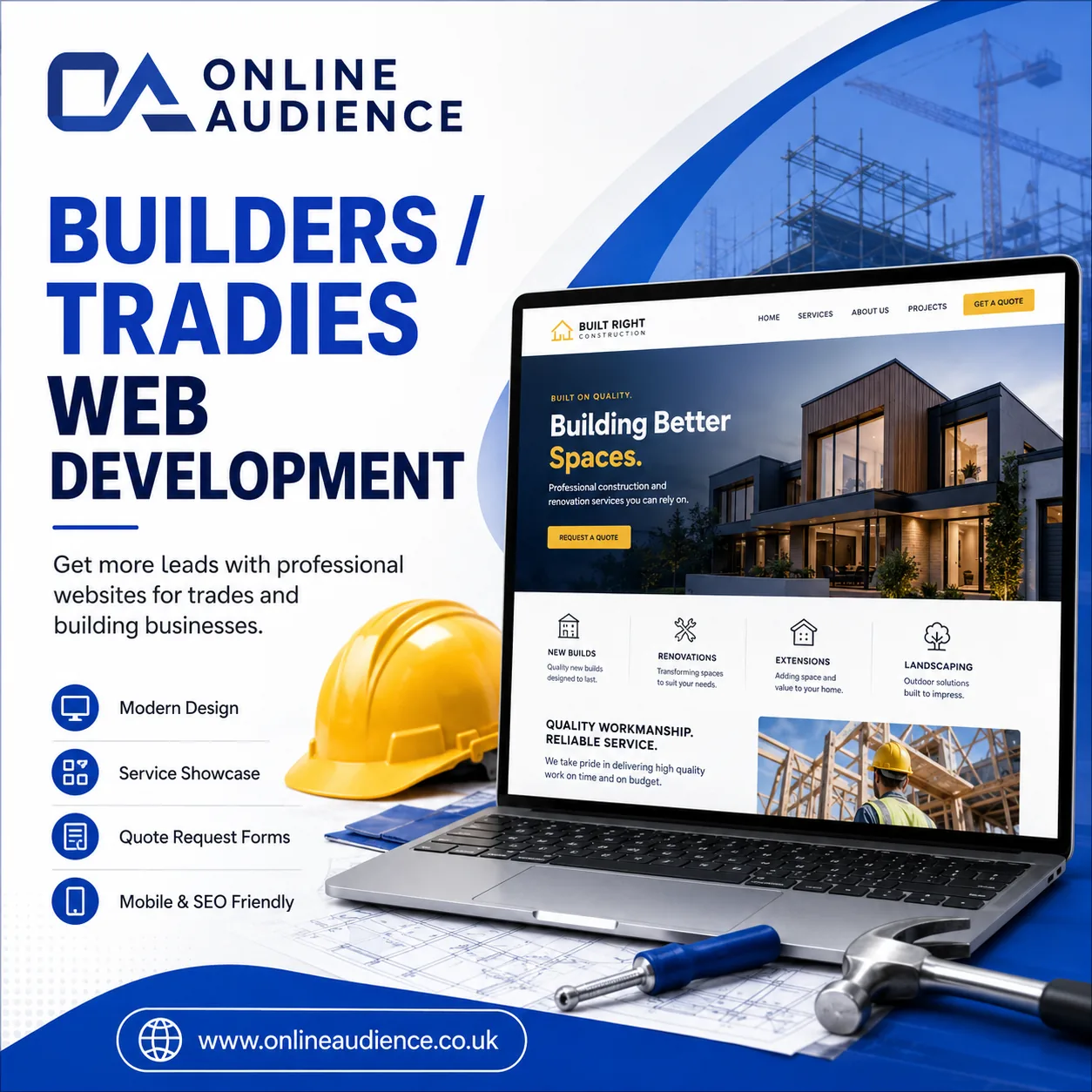 Builders & Trades Web Design